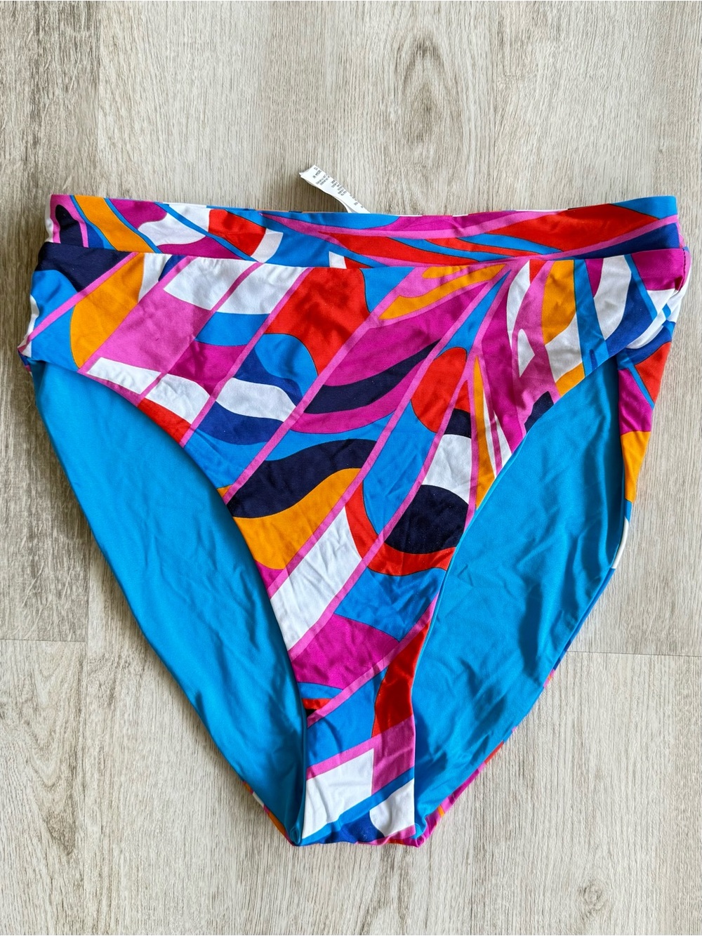 Trina Turk Multi-Color High Waist Swim Bottoms